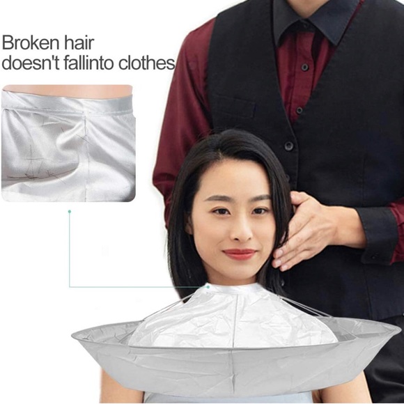 NWT Haircutting cape/barber cape - Picture 2 of 7